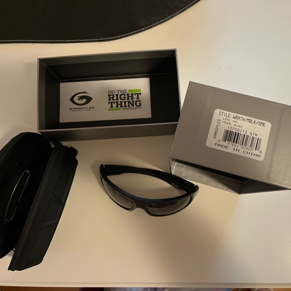 New Gargoyles sunglasses Wrath/MBLK/SMK 10700213.QTM